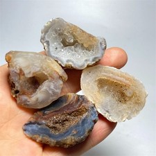92g  Vibrant Rare  Alien Agate Geode Healing Brazil M216