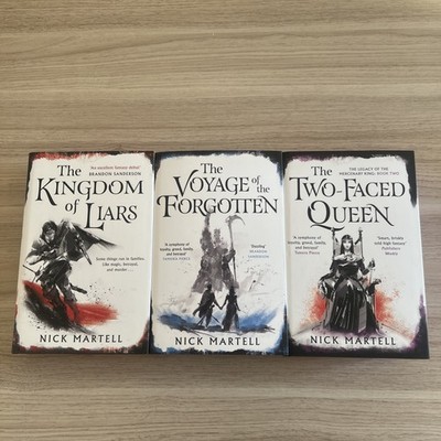 NEW SIGNED 4/250 MATCHING NUMBER SET The Legacy of the Mercenary King Trilogy