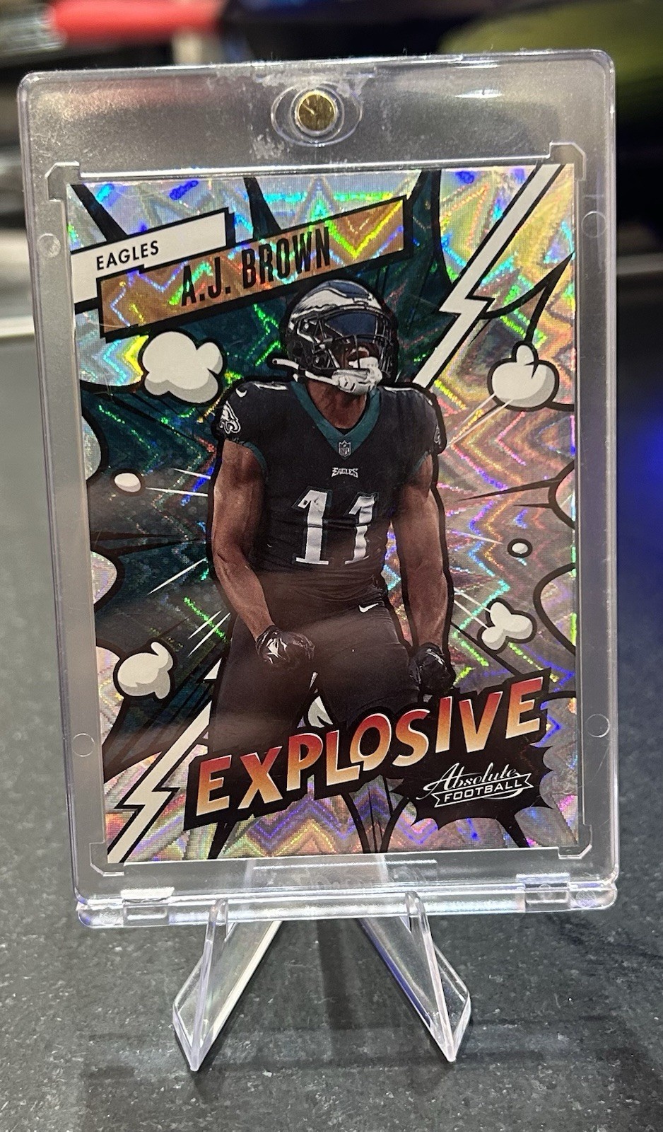 2023 Panini Absolute - A.J. Brown Explosive #28 Eagles