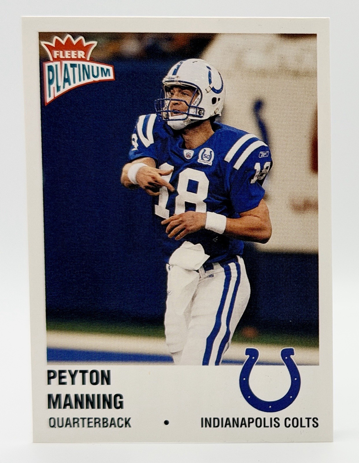 2003 Fleer Platinum #168 Peyton Manning Colts