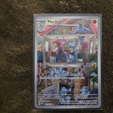 Pokemon TCG Machoke Scarlet & Violet 151 Illustration Rare 177/165 NM Condition on eBay