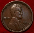 1918-S San Francisco Mint Copper Lincoln Wheat Cent