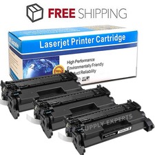 3PK For HP Laserjet Pro M402n MFP M426fdw CF226A 26A Black Laser Toner Cartridge