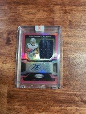 2025 Panini Certified - Freshman Fabric Mirror Signatures Jaydon Blue Pink /299