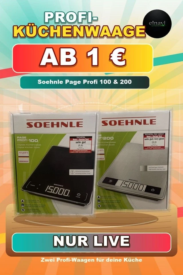 Soehnle Profi-Küchenwaagen ab 1 € live