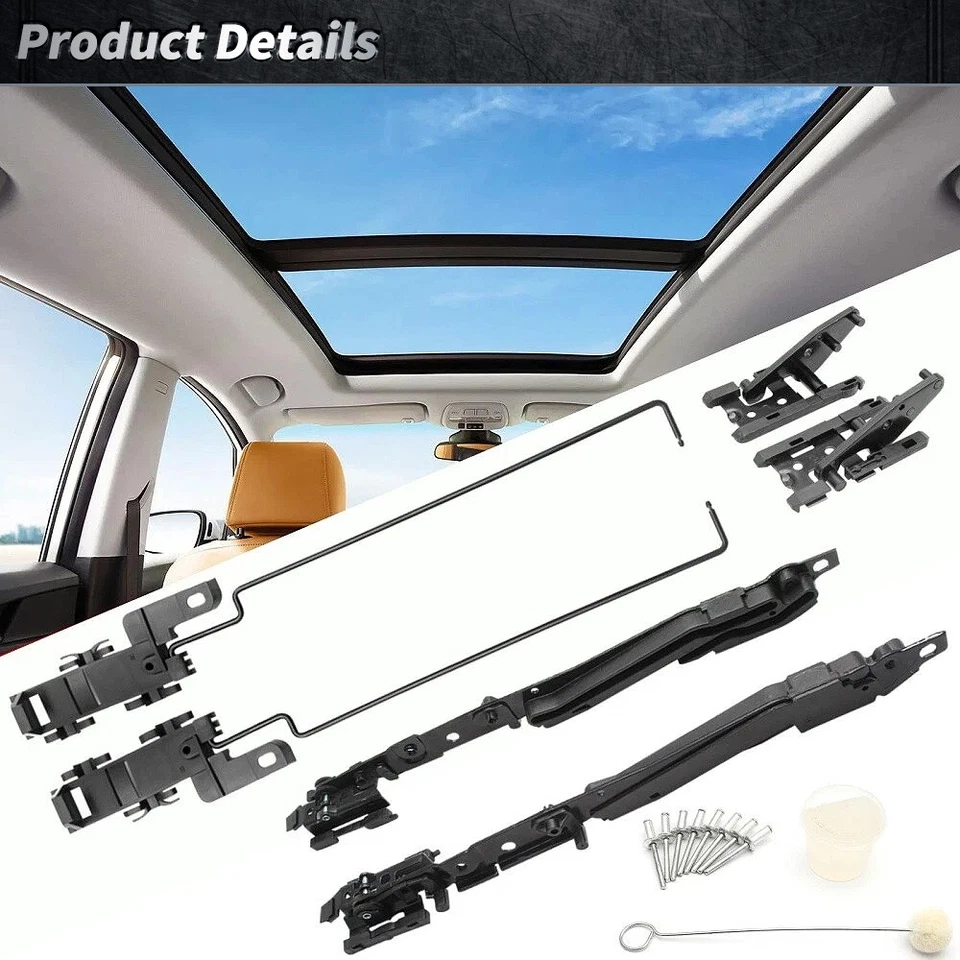 Sunroof Repair Kit Track Assembly for Ford F150 F250 F350 F450 (Super Duty)00-16 - Image 4 of 4