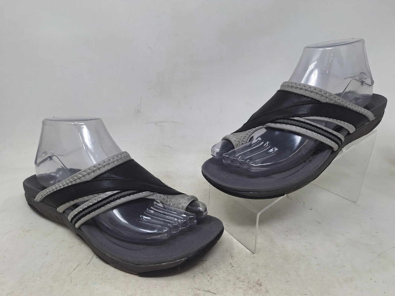 APL Propet sandali donna Corinne W0619 nero grigio infradito misura 7 5 M