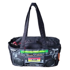 Boombox Cassette Radio Shoulder Tote Bag Iii Parcel Audio Couture