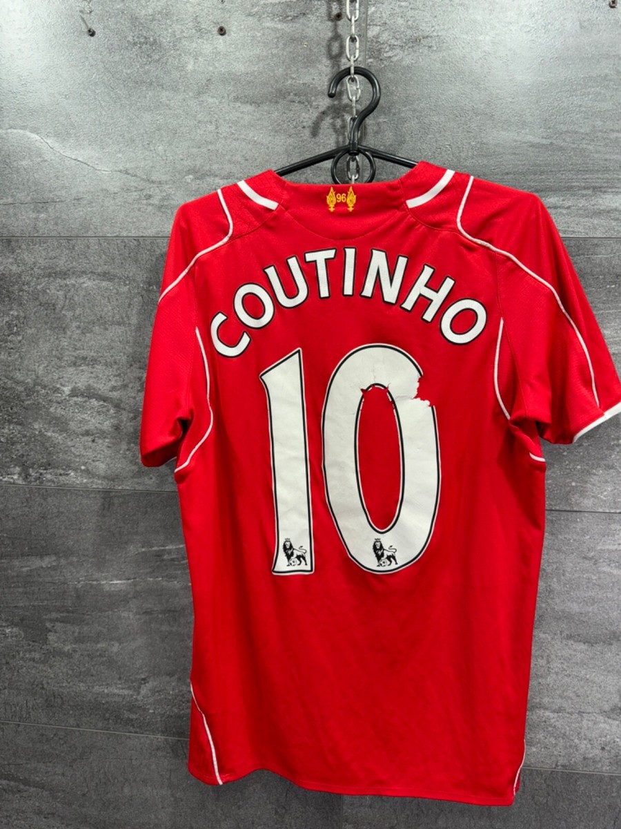 リヴァプール COUTINHO 10番 シャツ Mサイズ リヴァプール COUTINHO 10番 シャツ Mサイズ