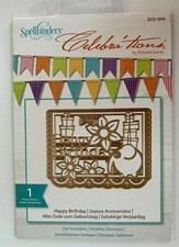 Spellbinders Celebrations Happy Birthday Die Cut SCD-034