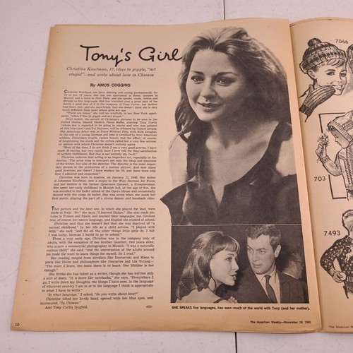Chicago Sunday The American Weekly November 18 1962 Bauble Gewgaw Phoenix Bird - 第 2/5 張圖片