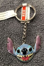 Disney Parks Stitch Icon Metal Keychain