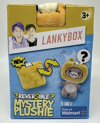 Bonker s LANKYBOX Reversible Mystery Plushie Walmart Exclusive 1 of 4 Plush NIB