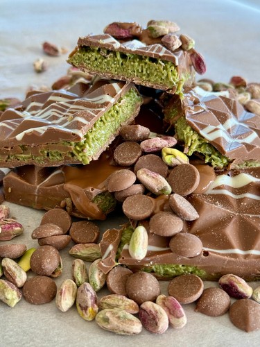 Dubai Chocolate Pistachio Bar