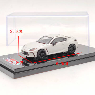 Hobby Japan 1/64 TOYOTA GR86 RZ 3BA-ZN8 White Diecast Model