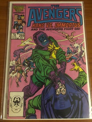 Avengers #269 Kang Vs Immortus Direct Edition 1986 Marvel Comics Buscema Cover