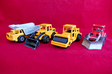 Majorette Tracto Benne carrière Rouleau compresseur - Ech 1/87  et 1/100 benne