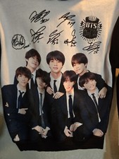 Youth Size BTS Hoodie Black And White