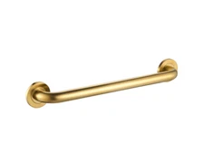 ICO Bath 24" Round Medical Grab Bar - Brushed Gold V94158 NEW