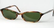 EYEVAN Blush IS BROWN /OLIVE SUNGLASSES GLASSES W/ GREEN LENS 49-18-140mm Japan