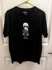 KARL LAGERFELD PARIS  Graphic Logo Suit Tie S...