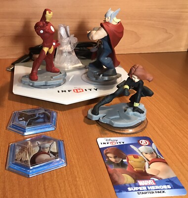Disney Infinity Marvel Super Heroes 8 Pc. Starter Pack 2.0 Minus Game