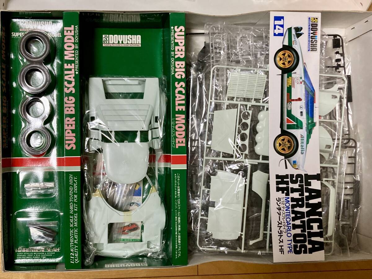 自動車 Lancia Stratos HF Alitalia 1/12 Doyusha 1/12 Lancia Stratos HF Alitalia Big Scale Model Kit