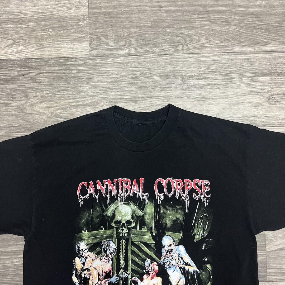 CANNIBAL CORPSE ツアーTシャツ 1994 ヴィンテージ　ロック Vintage 1996 Cannibal Corpse Monolith Of Death Tour T-Shirt