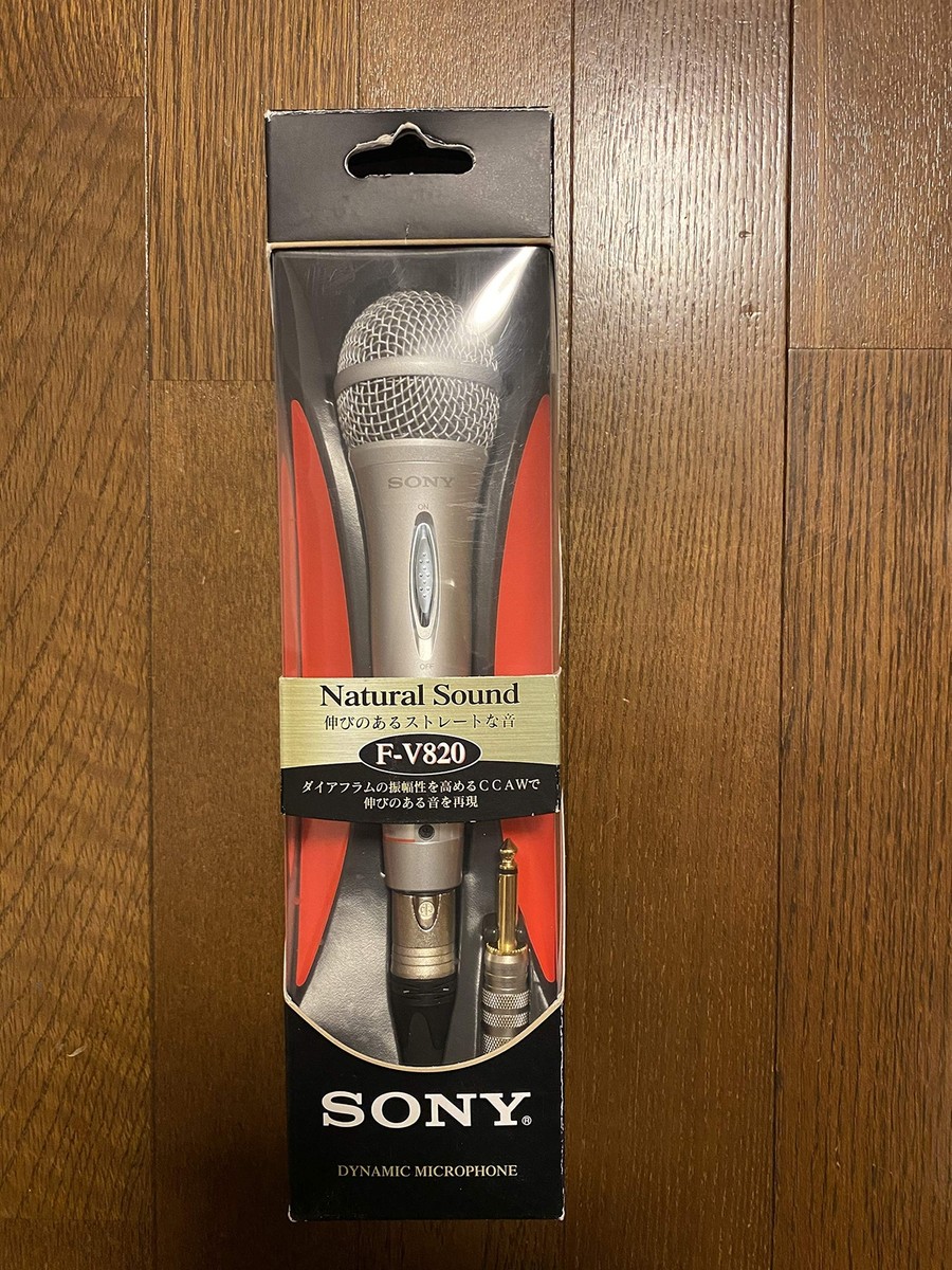 SONY F-V820 ダイナミックマイク ヴォーカル ソニー ① SONY F-V820 ダイナミックマイク ヴォーカル ソニー ①