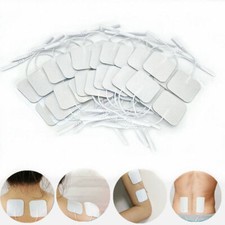 4 20 40 100 4x4cm Pads for Tens Unit 7000 3000 Machine EMS Massager