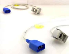 Nihon kohden SpO2 Sensor Pediatric Finger Clip 9 Pin Compatible