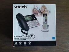 VTech Corded/Cordless Phone System (VTECS6949) Answering Machine New Open Box 