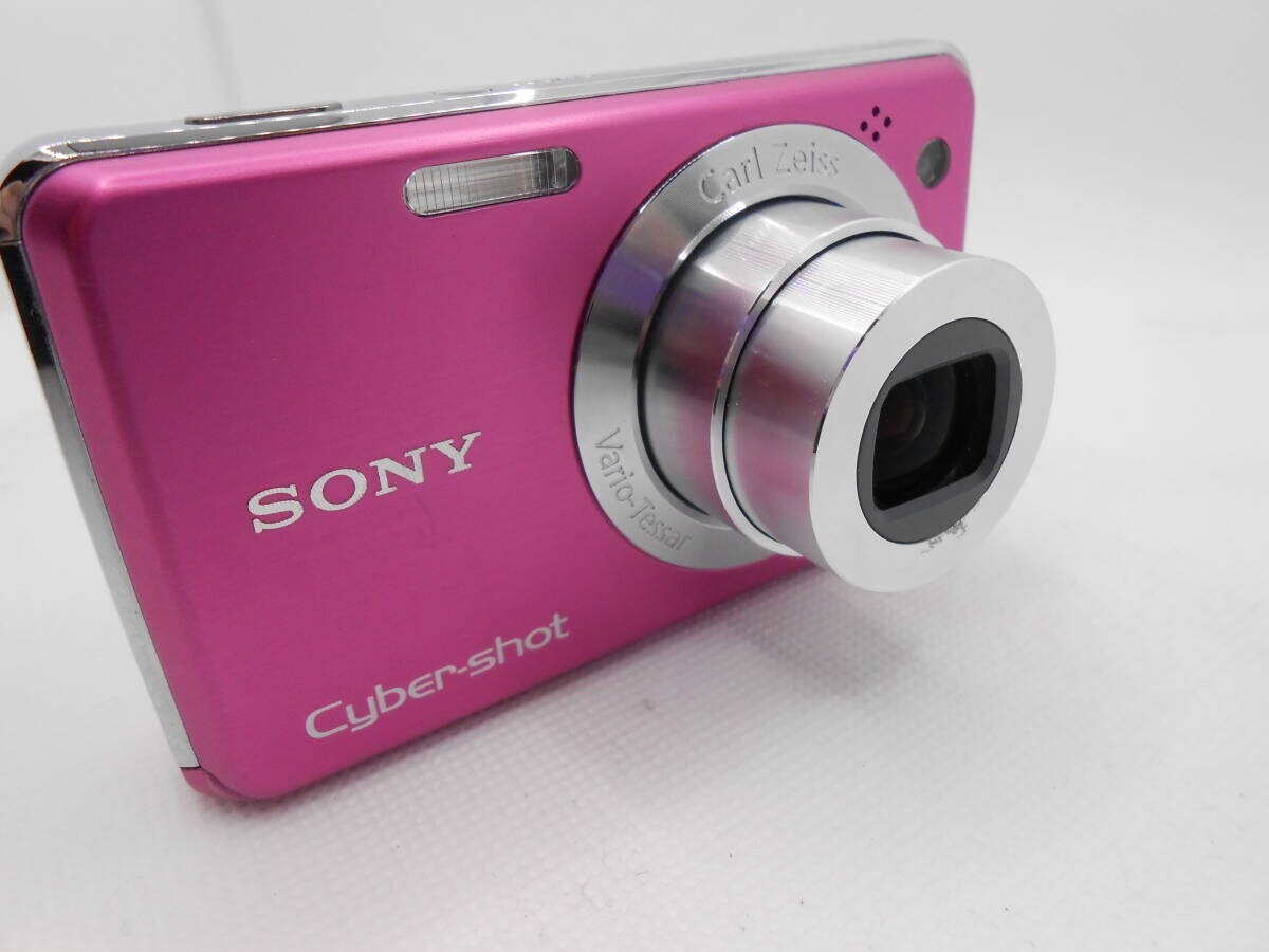 Exc+5 wz/Charger] Sony Cyber-shot DSC-W220 12.1MP Pink
