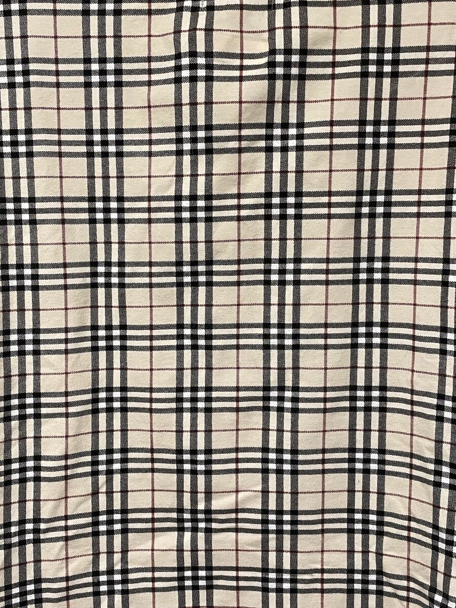 Burberry London Cotton Top 3/4 Sleeve T Shirt Nova Check Burberry London Cotton Top 3/4 Sleeve T Shirt Nova Check