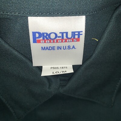 Pro-Tuff Werner Works Inc Uniform Large Shirt Short Sleeve Green