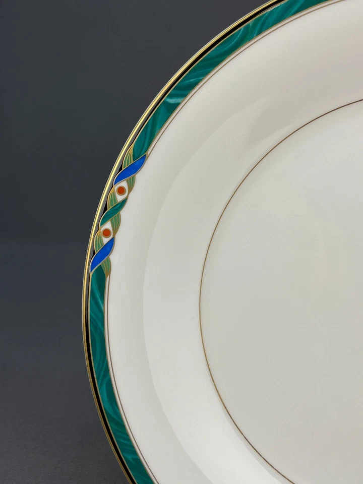 9 platos de cena MIKASA Campayne 10 1/2" CAG19; como nuevos 1996 Foto 3 de 4