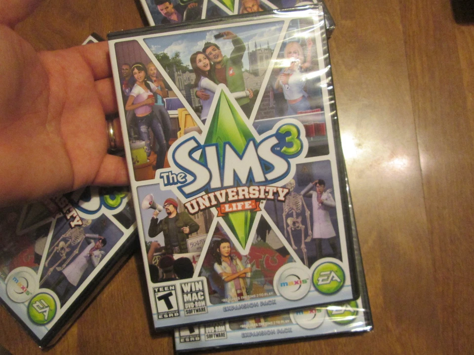 THE SIMS 3 UNIVERSITY LIFE PC EXPANSION PACK  BRAND NEW FACTORY SEALED - Image 2 of 4