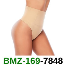 Werena Tummy Control Thong Shapewear for Women Seamless Shaping Thong Panties, L