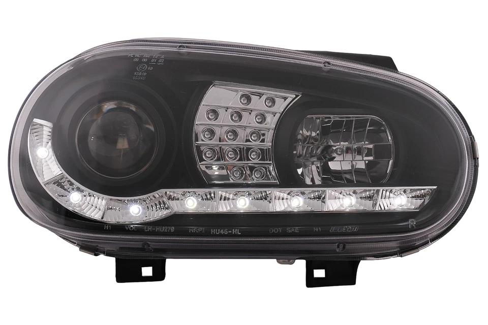 Fari LED DRL per VW Golf IV 4 Cabrio Hatchback Variant 09.97-09.03 - Immagine 2 di 4
