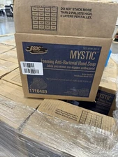 SSDC Mystic Anti-Bacterial Foaming Hand Soap, 1250 mL Bottles, 4-PK, BB: 05/2024