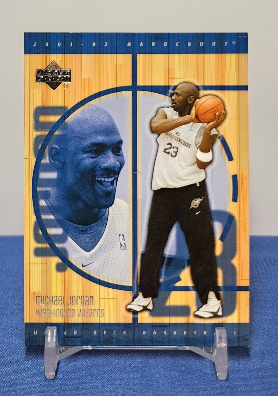 2001-02 Upper Deck Hardcourt - Michael Jordan - #121 - Washington Wizards 