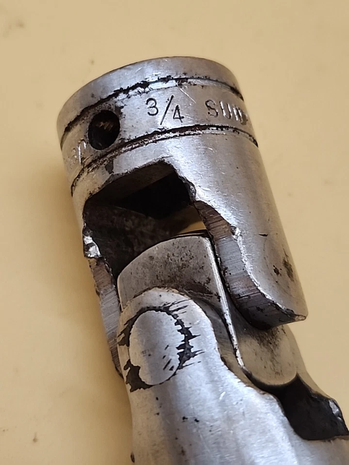 Snap-On Tools SUD24 SAE 3/4", 12pt 1/2" drive, Swivel universal USA - Image 3 of 4