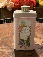 VINTAGE WOODS OF WINDSOR 1985 TALCUM POWDER WILD ORCHID 100G ENGLAND FULL