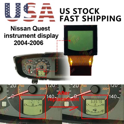 nissan quest lcd display repair quotation