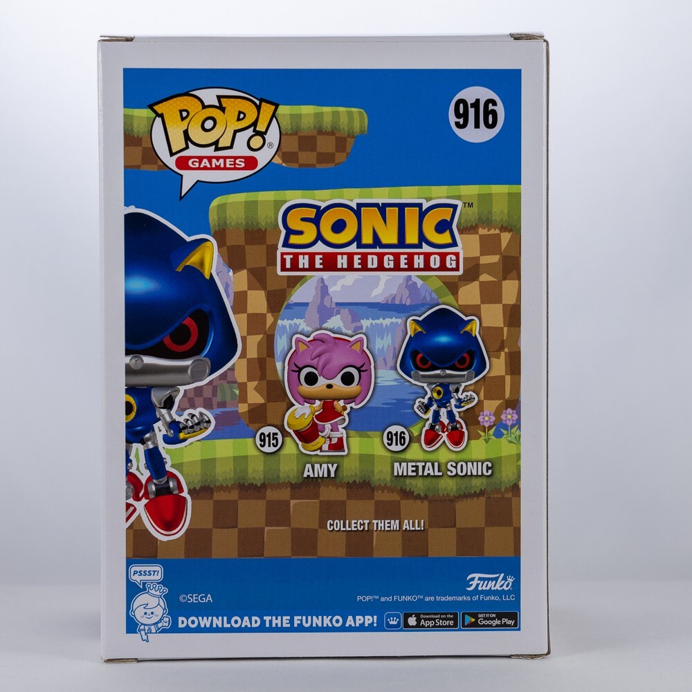 Funko Pop! Games: Sonic The Hedgehog - Metal Sonic Vinyl Figure