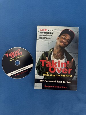 Lil B Based God Takin  Over By Imposing The Positive Book & DVD - RARE!