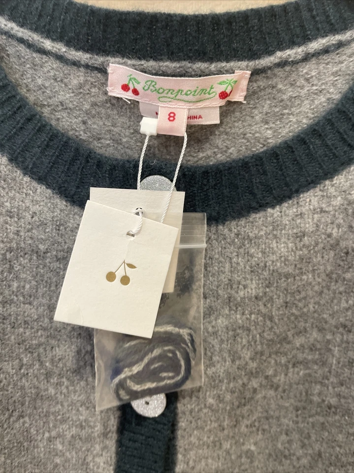 Suéter Bonpoint Niñas, 8 Años, 100% Lana Foto 3 de 4