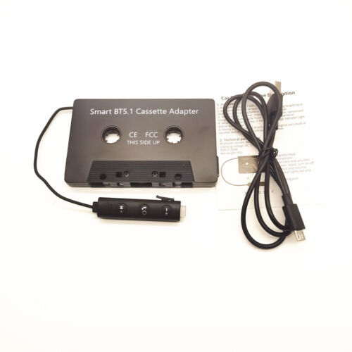 Bluetooth 5.1 Cassette Converter Adaptor Car Tape Stereo Audio Handsfree Adapter - 第 1/5 張圖片