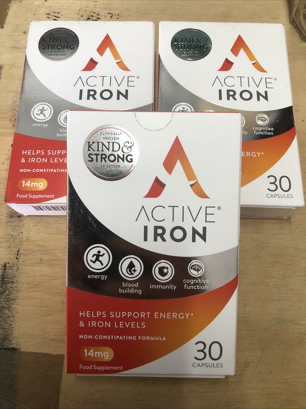 Active Iron Supplement 14mg, Clinically Proven, Gentle, 30 Capsules | Clinically Proven Iron & Energy Levels Increase, Maximum Absorption, Non-Constipating, Avoids Nausea & Side Effects - Image 3