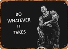 Vintage Look Tin Metal Signs Home Décor 8x12 Sports Rich Piana Plate Wall Decor
